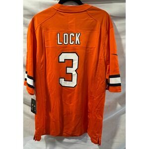 Orange Nike NFL Denver Broncos Jersey Men's XL #3 LOCK